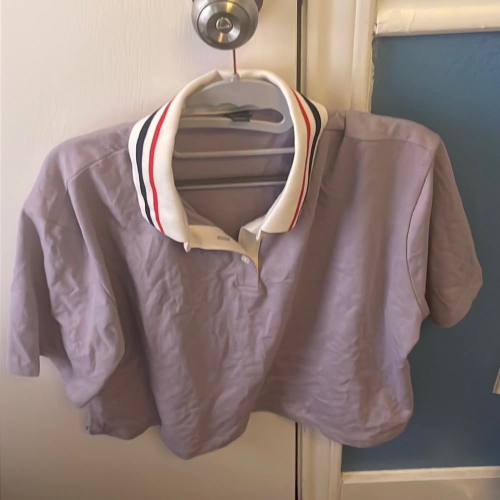 Short sleeve crop top